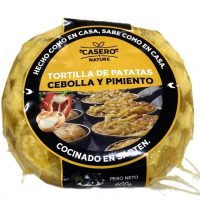 TORTILLA CEBOLLA Y PIMIENTO 600 GR c&n