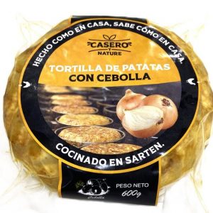 Tortilla de Patatas con Cebolla