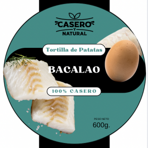 Tortilla de Patatas con Bacalao