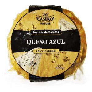 Tortilla de Patatas con Queso Azul
