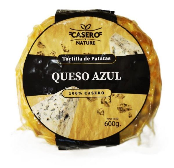 Tortilla de Patatas con Queso Azul