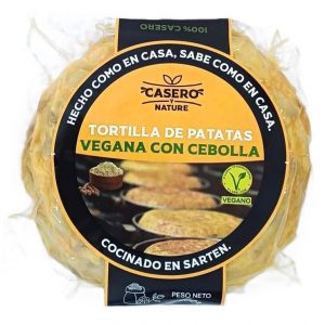 Tortilla Vegana con Cebolla